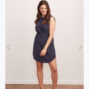 Blue tank dress by Brass